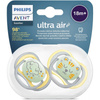 Avent Philips Smoczek ultra air Nighttime 18 m +