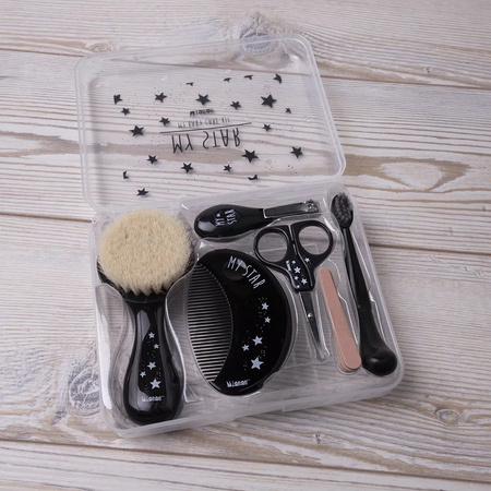 My Star 6w1 Zestaw pielęgnacyjny dla niemowlaków i dzieci, Minene Czarny