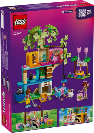 Lego 42666 Friends Kocie przyjęcie urodzinowe i domek na drzewie