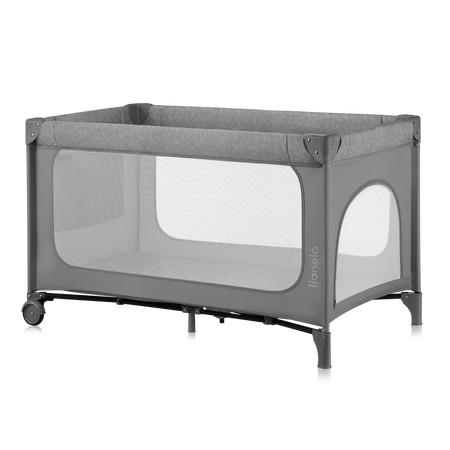 Lionelo Łóżeczko turystyczne Jasmin Easy Fold Grey Stone