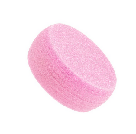 Akuku Gąbka do kąpieli Różowa