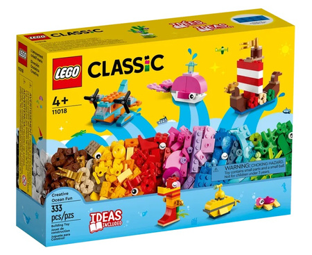 Kreatywna oceaniczna zabawa Lego 11018