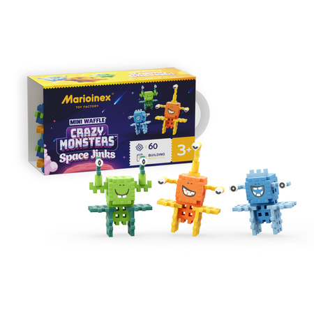 Marioinex Mini Waffle Crazy Monsters Space Jinks