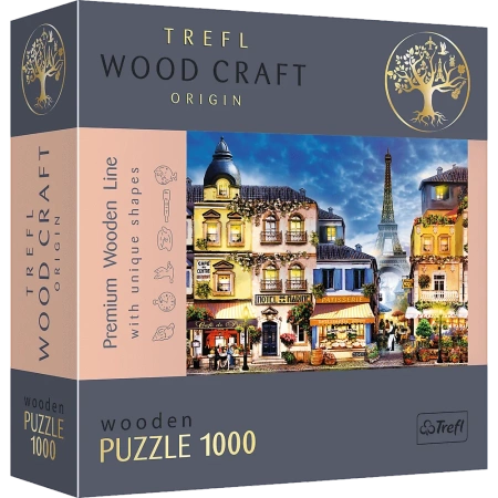 Trefl Puzzle drewniane 1000 el. Francuska uliczka