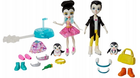 Mattel Enchantimals Zimowy Taniec Na Lodzie GJX49