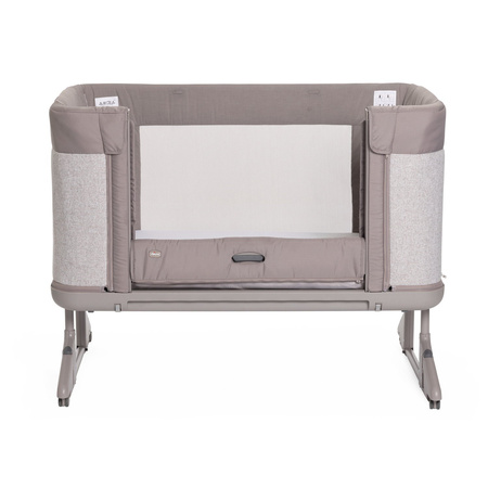 Chicco Next2Me FOREVER łóżeczko dostawne 3w1 Almond+prześcieradła