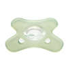 Canpol babies Smoczek 100% silikonowy 0-6m symetryczny green 1 szt.