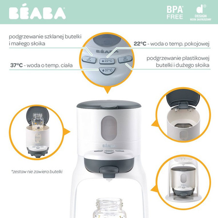 Beaba Bib'expresso Ekspres do mleka 2w1 White grey