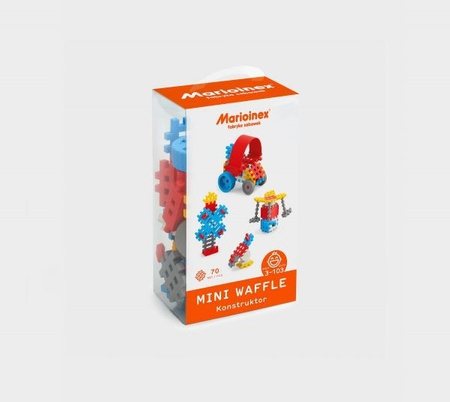 Marioinex klocki Mini Wafle Konstruktor 70 Chłopiec