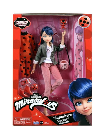 Playmates Miraculous Marinette i strój Biedronki