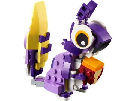 Lego Creator 3 w 1 Fantastyczne leśne stworzenia 31125
