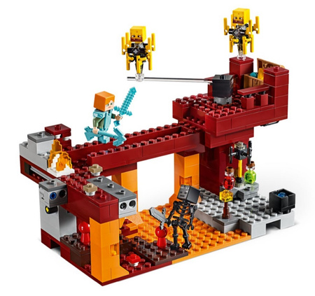 Most Płomyków 21154 Lego Minecraft