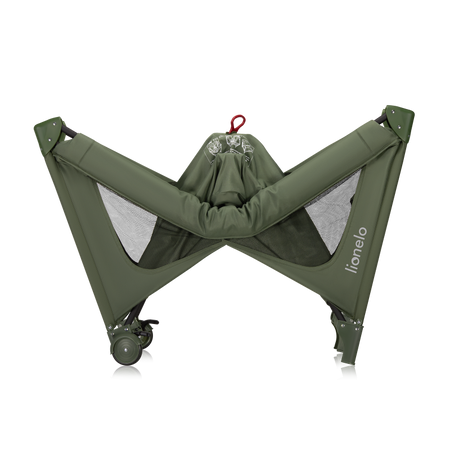 Lionelo Łóżeczko turystyczne Jasmin Easy Fold Green Olive