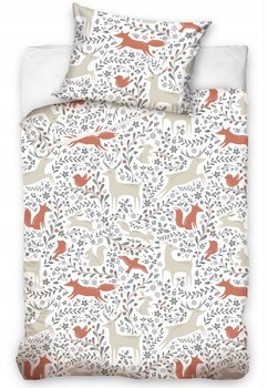 Pościel 100x135cm bawełna Renforce Liski Carbotex