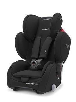 Fotelik Recaro Young Sport Hero Core Deep Black (9-36 kg)