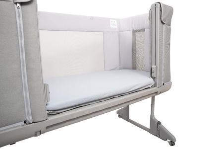 Babymatex Prześcieradło Nieprzemakalne BAMBOO 58 x 110 x 8 cm Białe