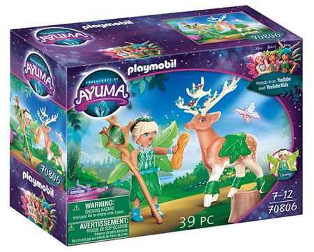 Playmobil 70806 Ayuma Forest Fairy z tajemniczym zwierzątkiem