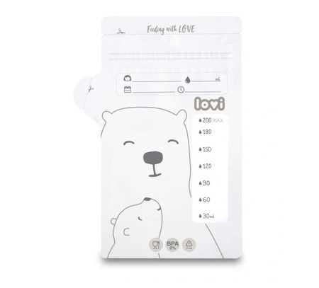 Lovi Torebki do przechowywania pokarmu  25 szt.