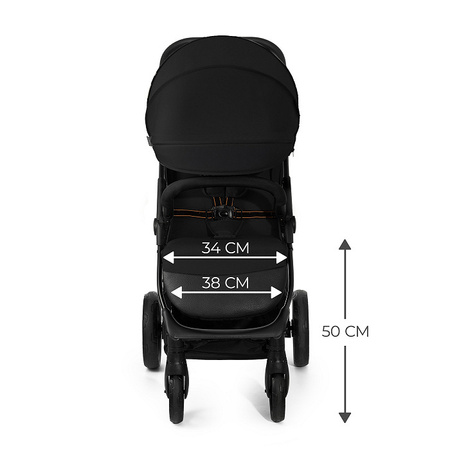 Kinderkraft Wózek spacerowy TRIG 3 Onyx Black