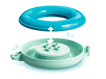 Zabawa w kąpieli pływająca wyspa ze zwierzątkami Lego Duplo 10966