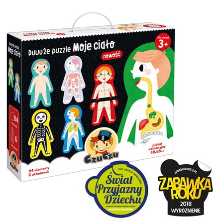 CzuCzu - Duuuże puzzle. Moje ciało