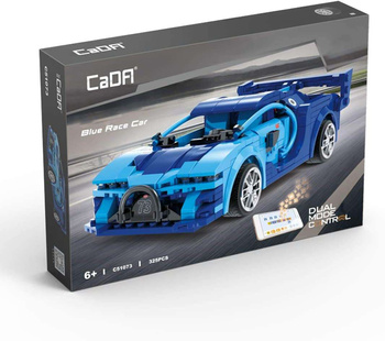 CadA Zestaw Klocków Konstrukcyjnych Blue Race Car