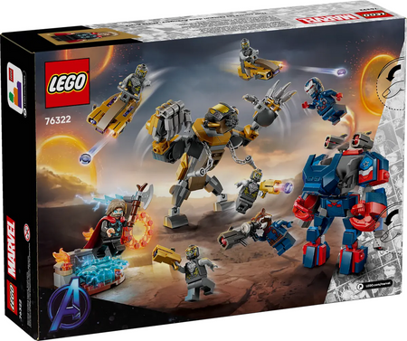 Lego 76322 Marvel Avengers: Koniec gry Thor kontra Chitauri