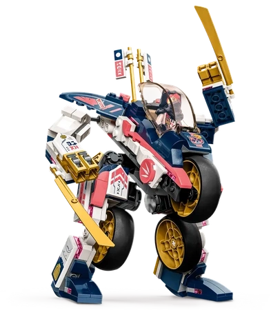 Lego Ninjago Mech Sory zmieniający się w motocykl wyścigowy 71792