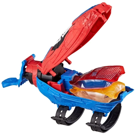 Hasbro Marvel Spider Man - Wyrzutnia pajęczej sieci 2w1 Na wodę i żelową masę F8734