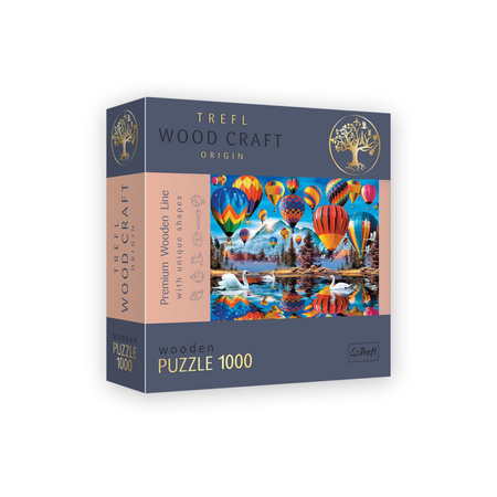 Trefl Puzzle drewniane 1000 el. Kolorowe balony 