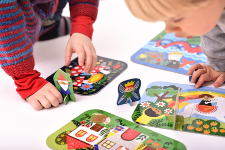 CzuCzu - Puzzle progresywne. Baśniowa kraina