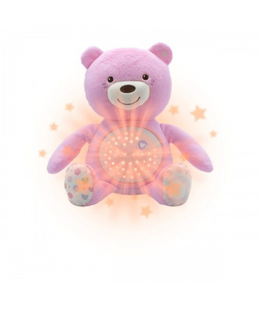 Miś z projektorem Chicco (różowy)