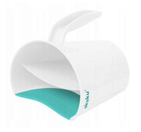 Akuku Kubek do spłukiwania głowy, biało-miętowy