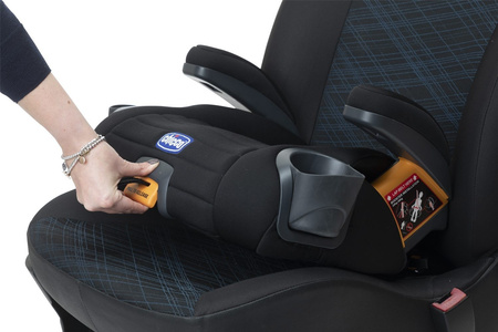 Chicco GOFIT PLUS siedzisko, Black (GRUPA 3 / 22-36 KG)
