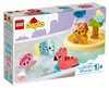 Zabawa w kąpieli pływająca wyspa ze zwierzątkami Lego Duplo 10966