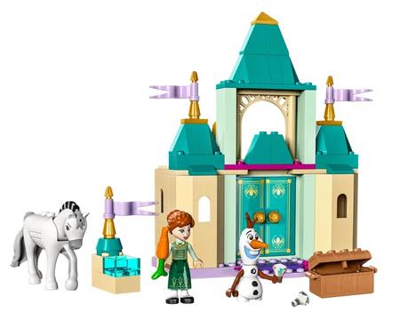 Zabawa w zamku z Anną i Olafem Lego 43204