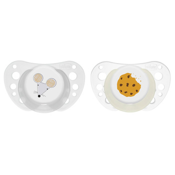 Chicco Smoczek Physioforma Air Silikonowy 16 - 36 m 2 szt.