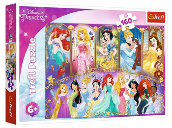 Trefl Puzzle Portrety Księżniczek 160 el.