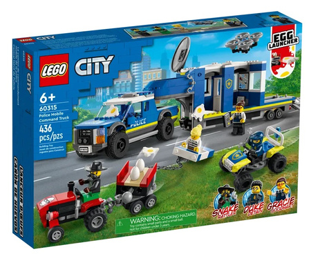 Mobilne centrum dowodzenia policji Lego 60315