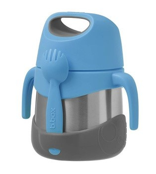 Termos na jedzenie 335 ml, Blue Slate, B.Box 6m+