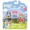 Bluey Blue - Zabawa na basenie Pieski Zestaw figurek 2-pack BLU13039