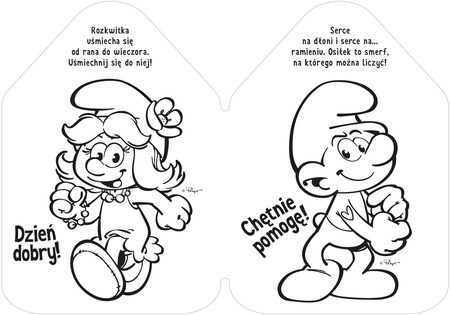 Smerfy Książeczka kredeczka