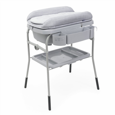 Chicco Wanienka z przewijakiem Cuddle & Bubble kolor GREY MELANGE