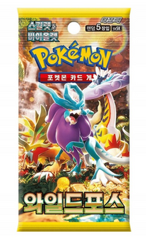 Pokemon TCG Booster Wild Force - wersja koreańska