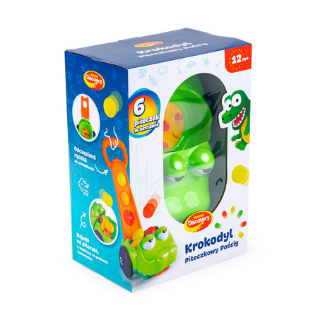 Dumel Discovery Krokodyl - Piłeczkowy Pościg