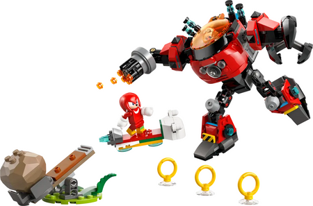 Lego 77005 Sonic Knuckles kontra Dr. Eggman w mechu Egg Crusher