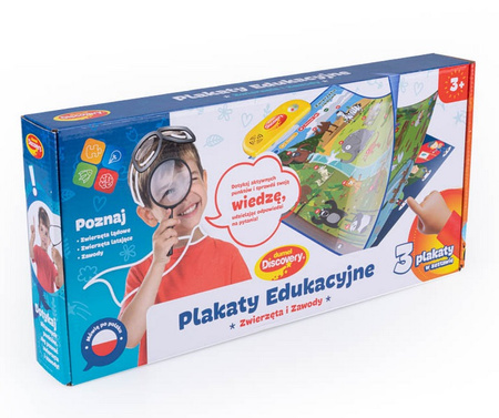 Dumel Discovery Edukacyjne plakaty - Zwierzęta i Zawody