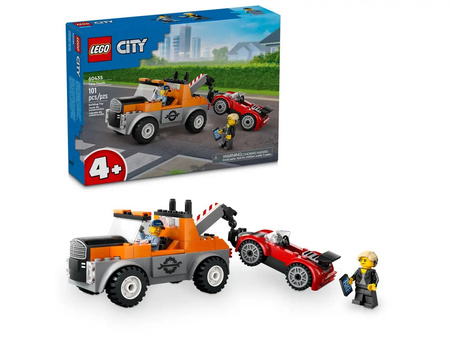 Lego 60435 City Samochód pomocy drogowej i naprawa sportowego auta