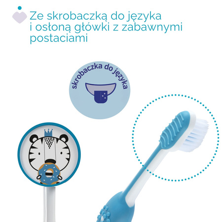 Chicco Szczoteczka do zębów 3 - 6 lat Tiger