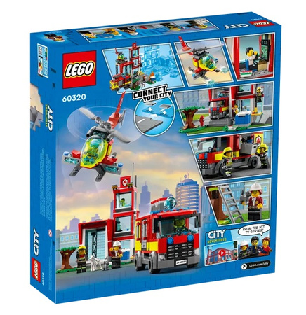 Remiza strażacka Lego 60320